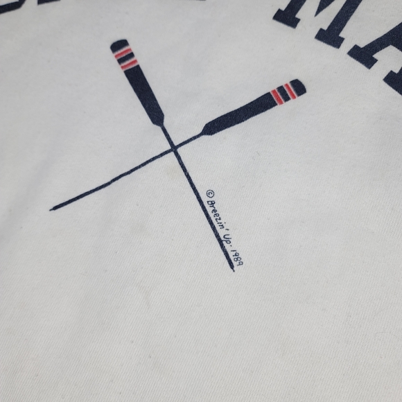 Cape May vintage 1989 breezin' up cape may city NJ pull over sweatshirt size XL - Picture 3 of 5